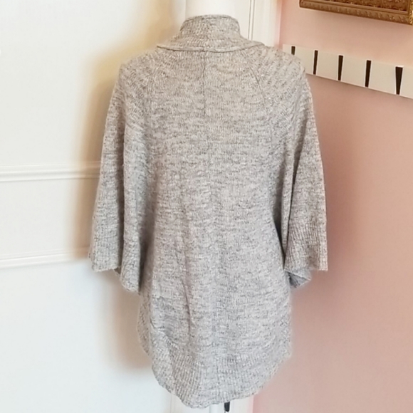 KNITTED & KNOTTED grey cotton/alpaca sweater - Picture 2 of 6